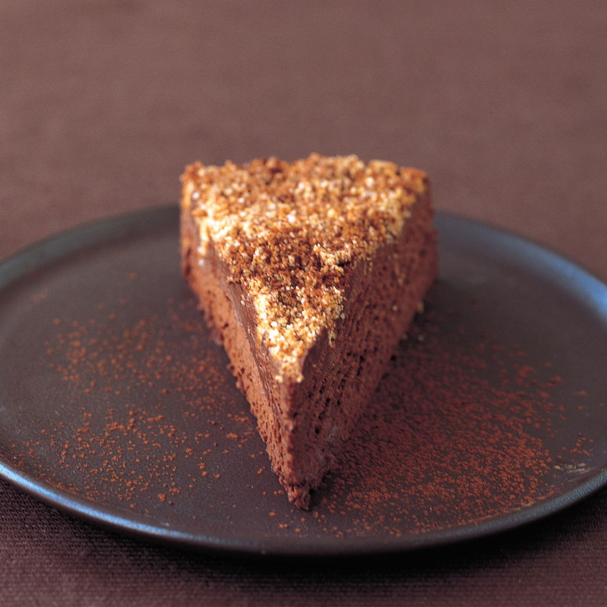 Chocolate truffle torte