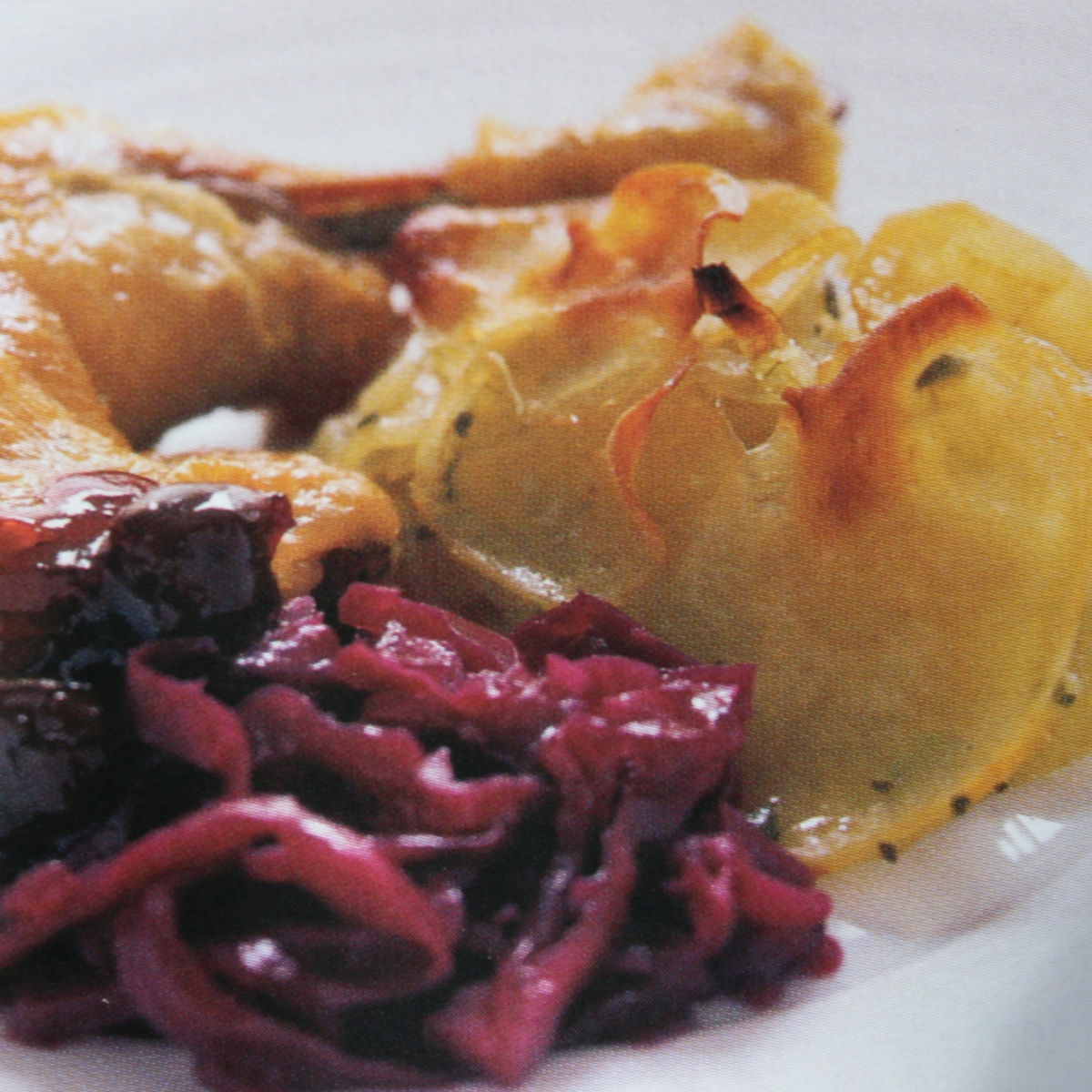 Christmas easy .port and sour cherry sauce staff pic