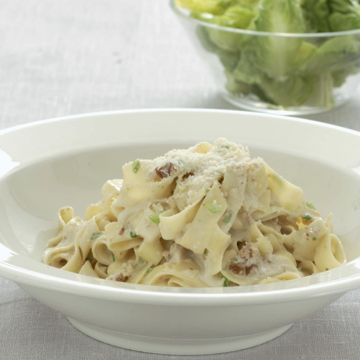 Tagliatelle with Gorgonzola and Toasted Walnuts | Recipes | Delia Online