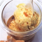 Vanilla Bean Ice Cream with Espresso