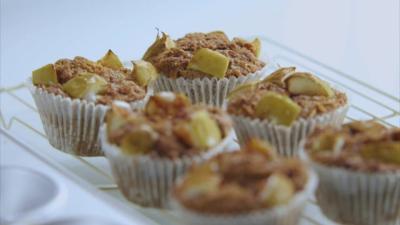 A picture of Delia&#039;s First Term: Lesson 6 - Muffins cookery school video