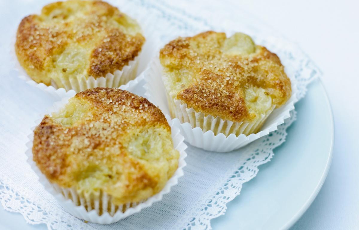 A picture of Delia&#039;s Gooseberry Muffins without elderflower ask Lindsey question