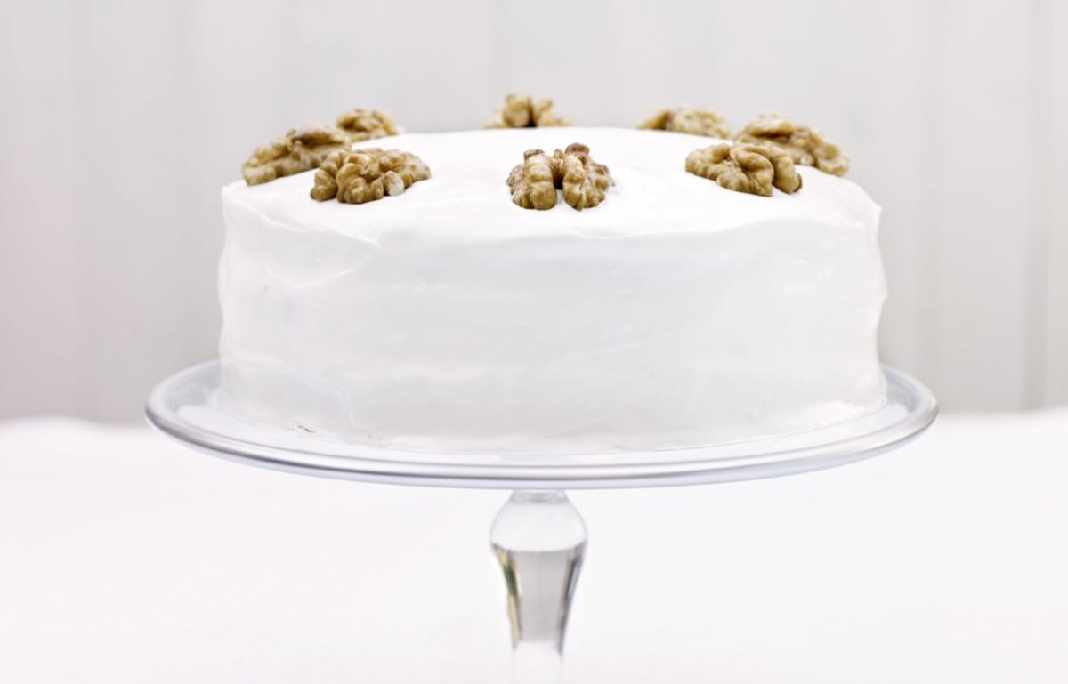 A picture of Cake of the Week: Iced English Walnut Cake