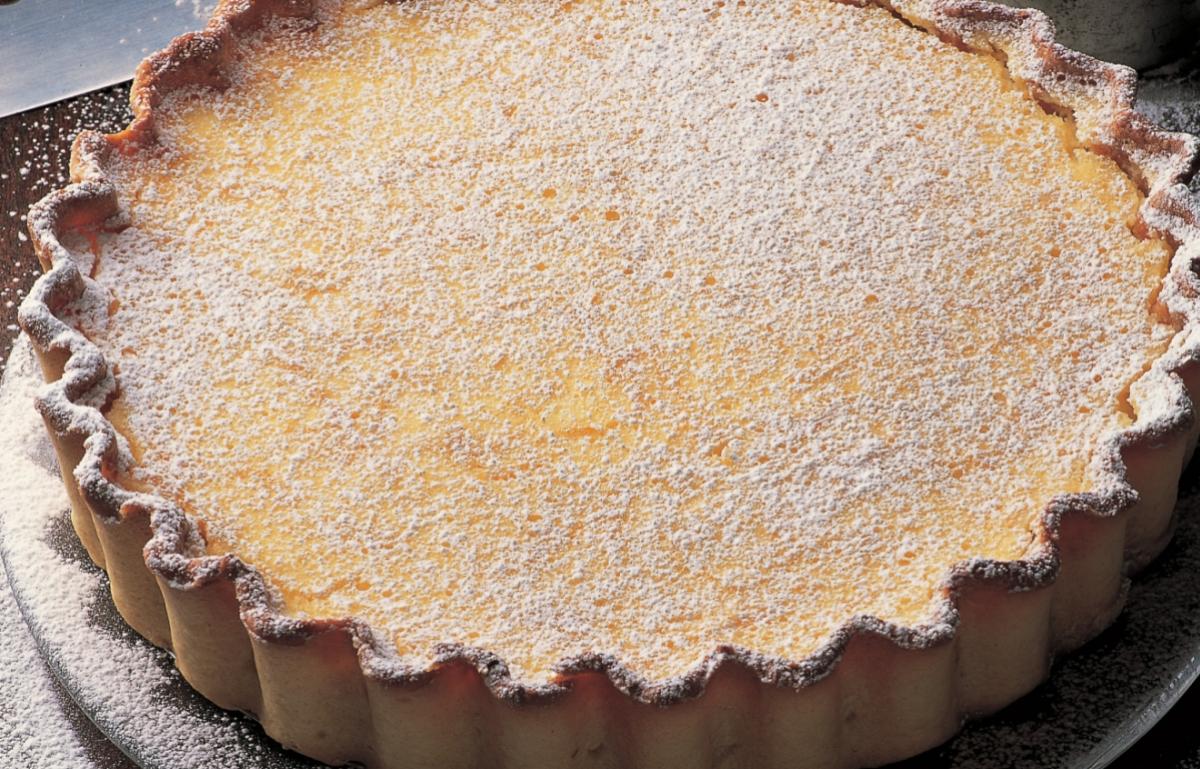 A picture of Cake of the Week: Thick Lemon Tart