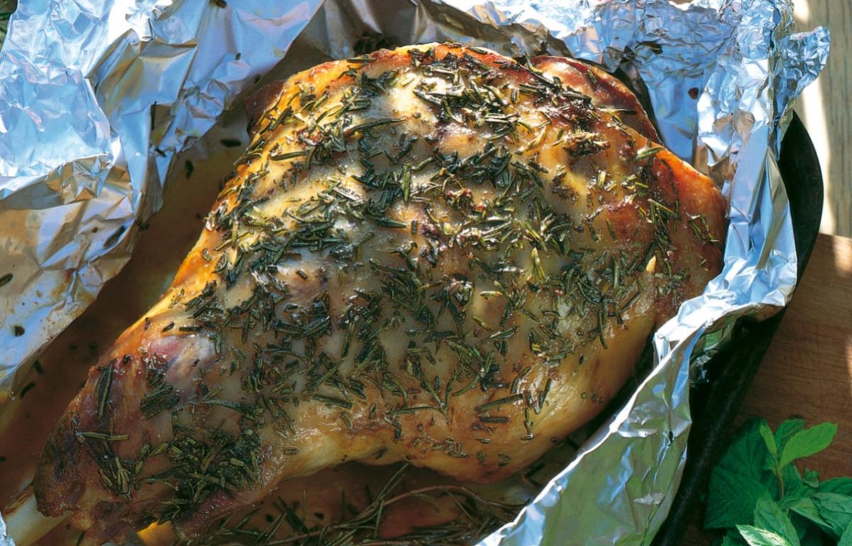 Baked Lamb With Rosemary With Redcurrant And Mint Sauce Recipes