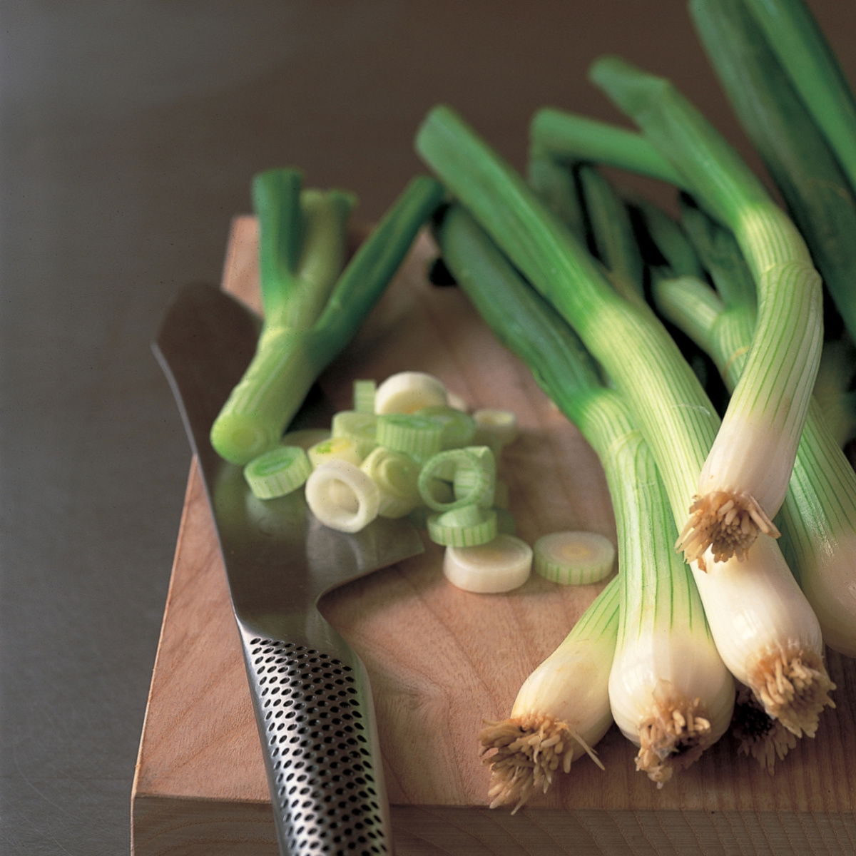 Ingredient fish spring onions