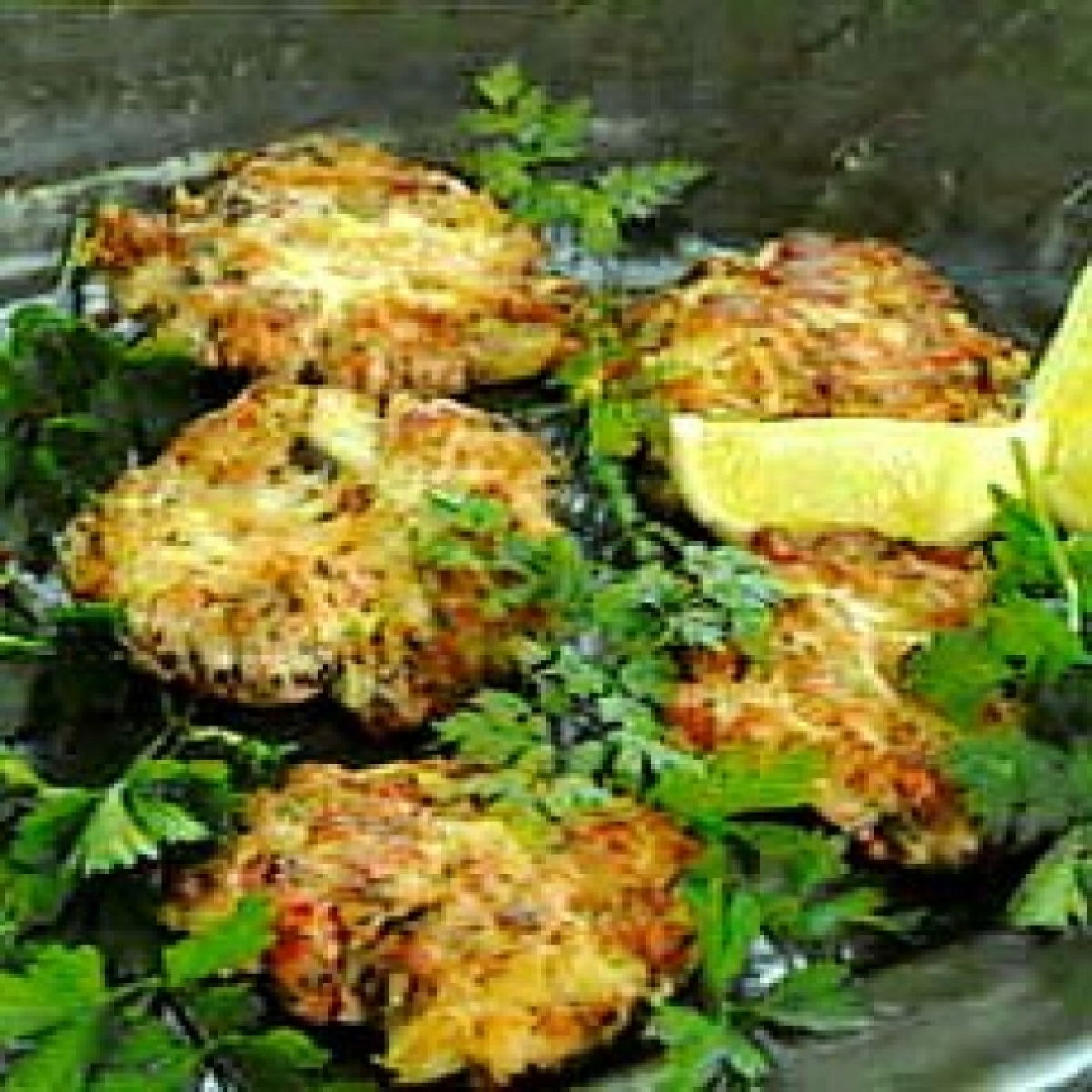 Summer salmon rosti fish cakes old image keep