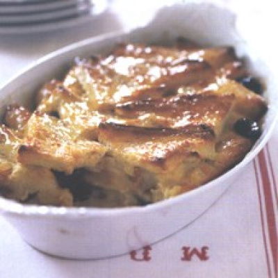 A picture of Delia's Bread and Butter Pudding with Whisky-soaked Raisins recipe