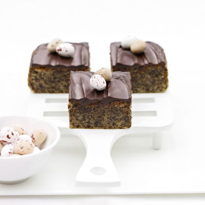 A picture of Delia's Moist Chocolate and Rum Squares recipe