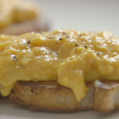 A picture of Delia's Scrambled Eggs recipe