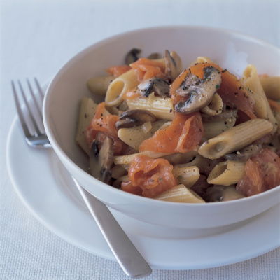 A picture of Delia's Highland Pasta with Smoked Salmon recipe
