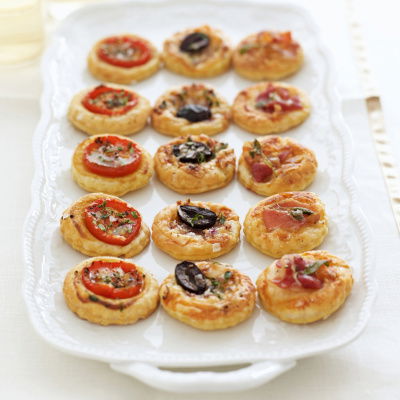 A picture of Delia's Mini Tarts with 3 Toppings recipe
