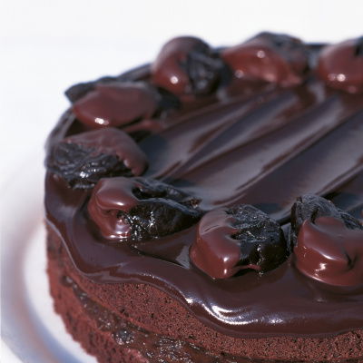 A picture of Delia's Chocolate, Prune and Armagnac Cake recipe