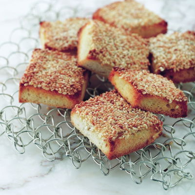 A picture of Delia's Shiitake Broth with Sesame Toast recipe