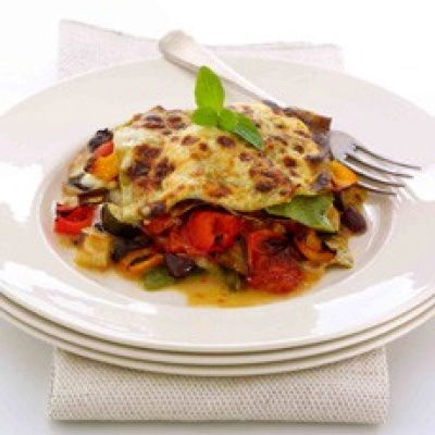 A picture of Delia's Roasted Mediterranean Vegetable Lasagne recipe