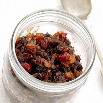 A picture of Delia's Home-made Christmas Mincemeat with Cranberries recipe